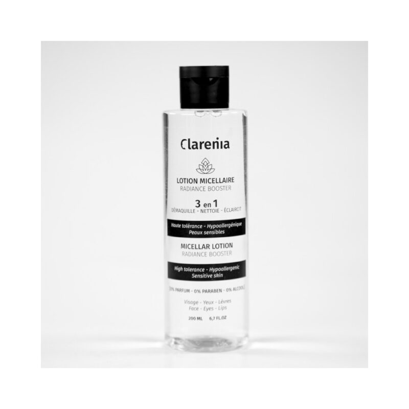 CLARENIA  LOTION MICELLAIRE RADIANCE BOOS