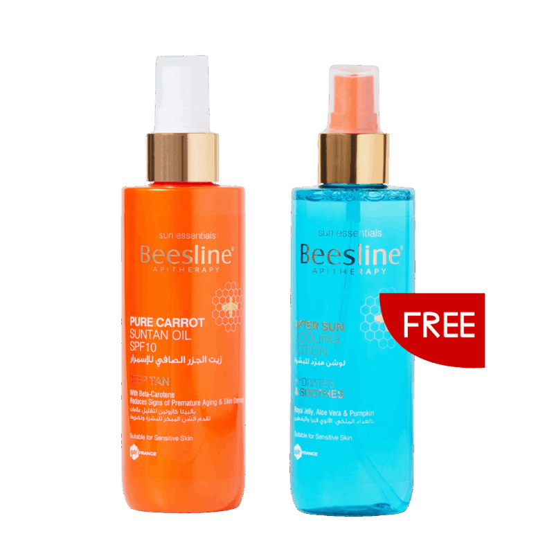 BEESLINE PURE CARROT SUN TAN & AFTER SUN FREE