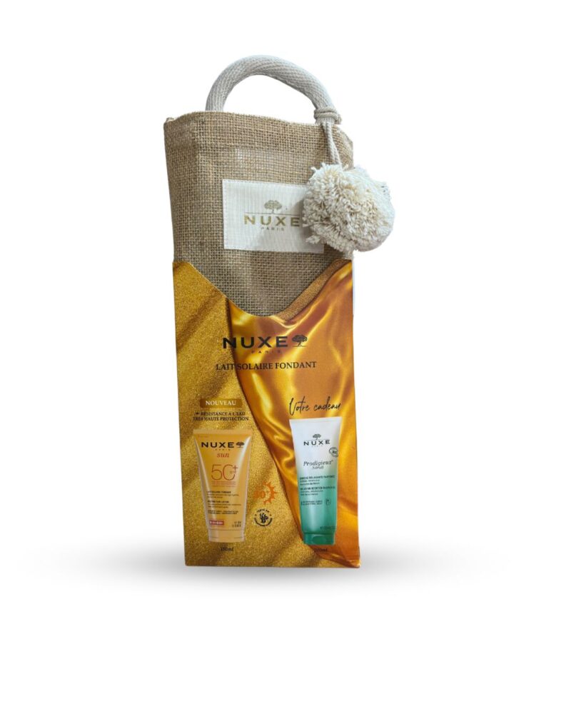 NUXE Sun Sac Lait Fondant SPF50  150ML   Prodigieux Neroli Douche 200ML OFFRETE