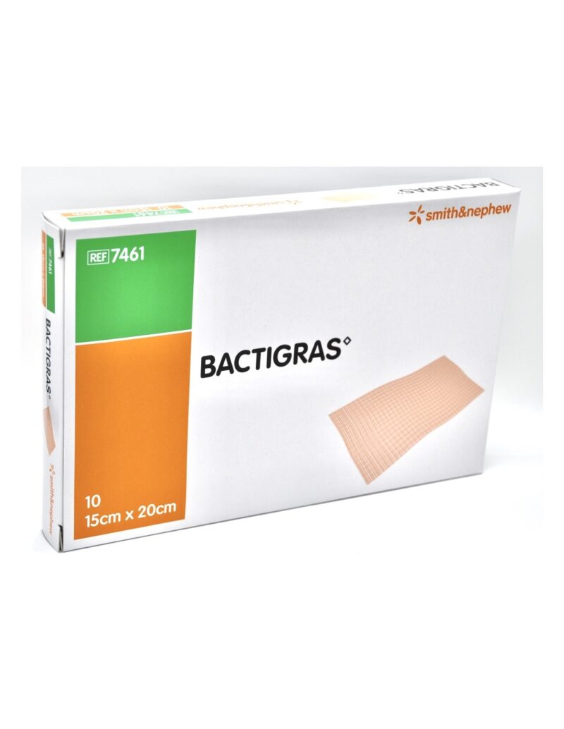 BACTIGRAS pansement gaze 15cmx20cm 10 sach