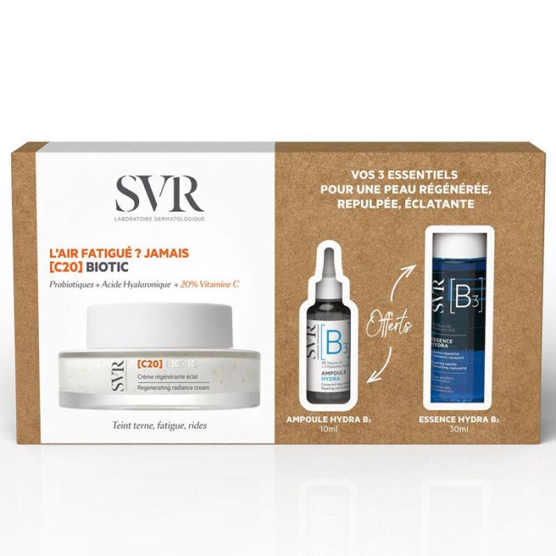 COFFRET SVR BIOTIC C20  AMPO B  ESS HYDRA