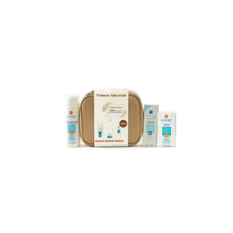 TROUSSE HYFAC ANTI-ACNE GEL NETT SOIN GLOB MEN CR LEGERE
