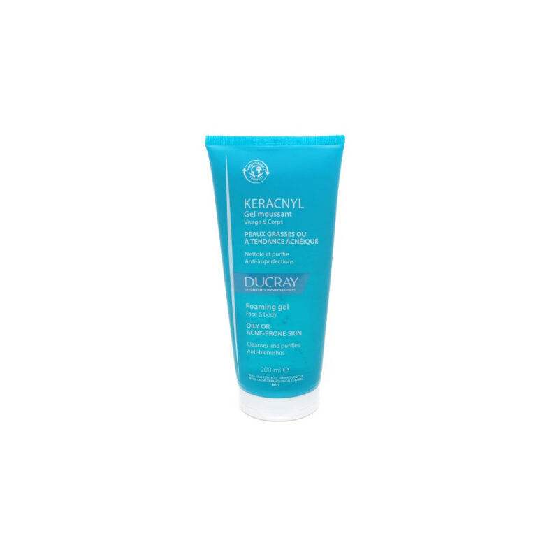 DUCRAY KERACNYL GEL MOUSSANT 200ML