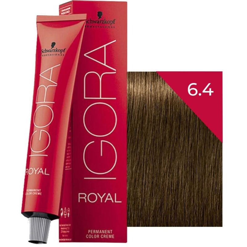 Schwarzkopf Professional Igora Royal Permanent Color Creme 6-4 blond foncé beige