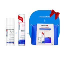 ultrasun trousse bleu face anti pig spf50   spray face 50%
