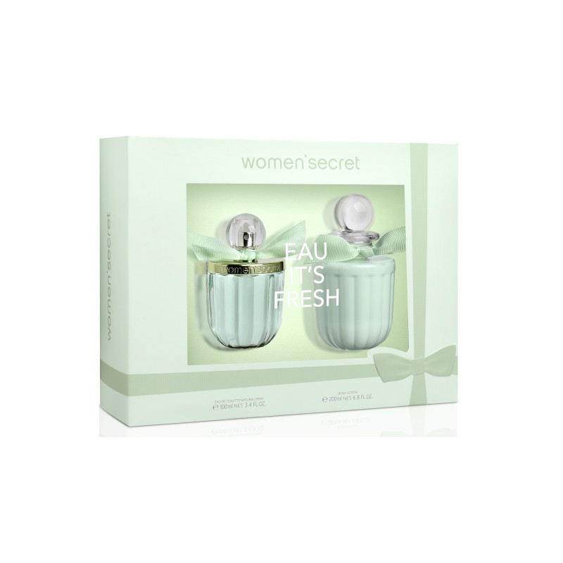 Women secret Eau It s Fresh Coffret Eau de Toilette de 100ml et un Lait pour le Corps de 200ml