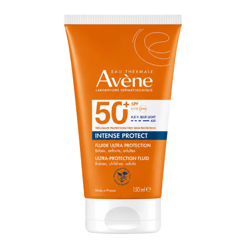 AVENE INTENSE PROTECT FLUIDE ULTRA RESISTANT A L EAU SPF50 150ML