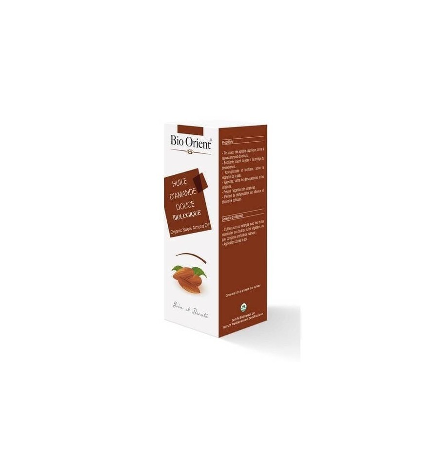BIO ORIENT HUILE D AMANDE DOUCE 10ML